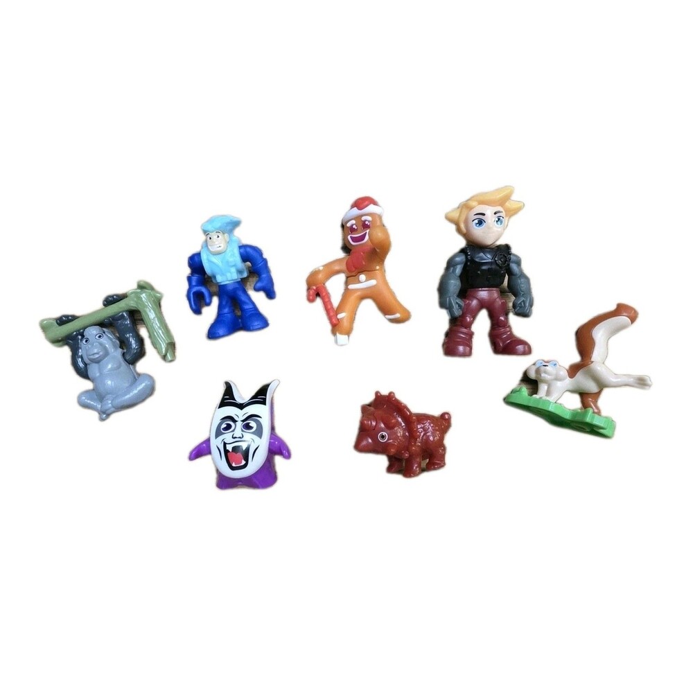 Kinder Joy Surprise Egg Toys 7 Figures Mixed Random Animals Characters Holidays